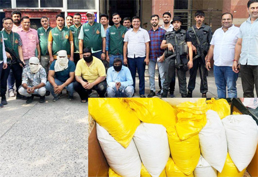 दिल्ली पुलिस ने पकड़ी 2,000 करोड़ की कोकीन 